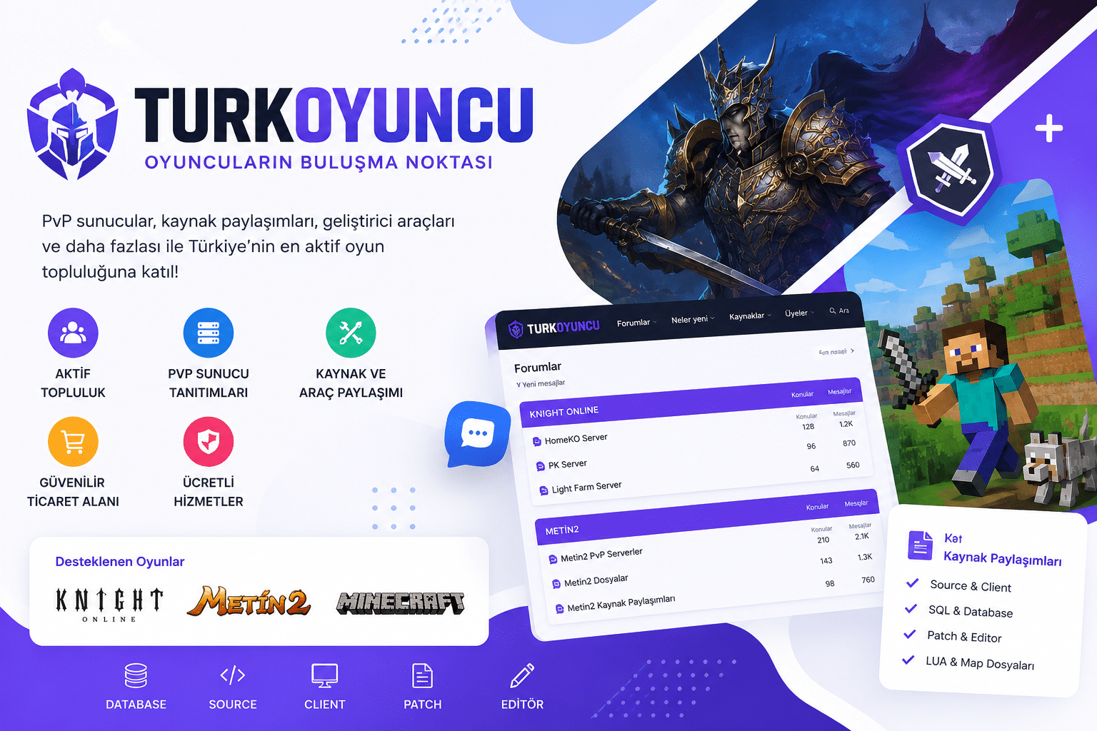 yeni sunucular kolay kefedin
